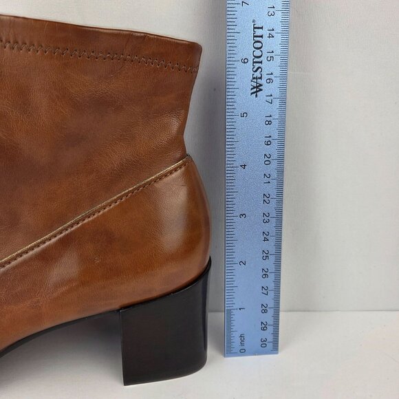 Franco Sarto Brown Ankle Boots Size 7N - Picture 12 of 13